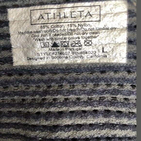 Athleta Seamless Eyelet Tank Top - Picture 4 of 5